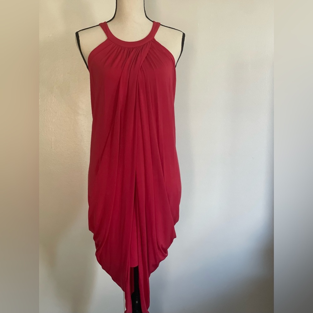 BCBGMaxAzria Vibrant Red Mini Dress